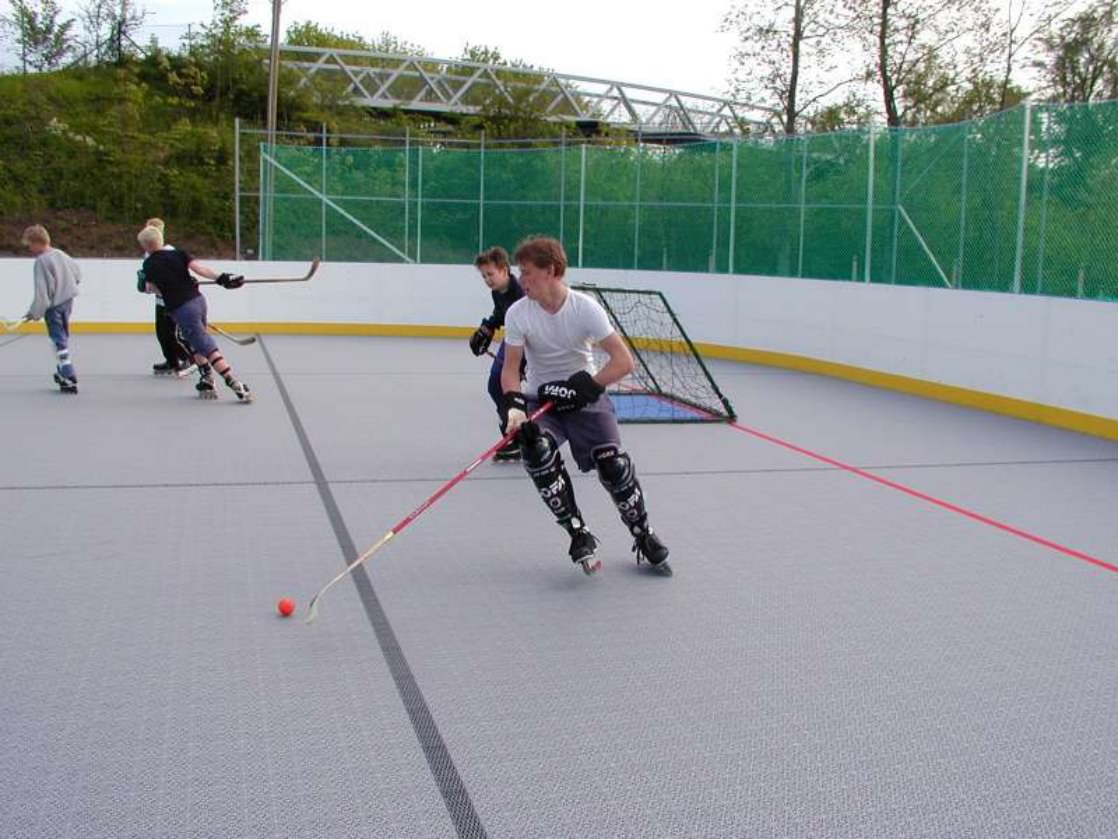 Inline-Hockey Sportboden Typ MULTISPORT