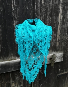 Meine Spezialität  Lacetücher stricken, Wunderschöne Traumfänger, Taschen häkeln, Tücher häkeln, Handgefertigtes aus edlen Garnen