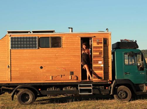 Mobiles Tiny Haus für Weltreisen und Expeditionen