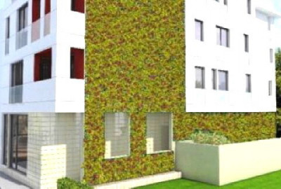 DIE GRÜNE SEELE DER ARCHITEKTUR, die Verwendung von Pflanzen, um Gebäude zu verkleiden, ist bereits Teil der modernen Architektur