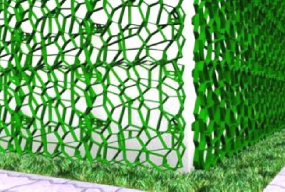 DIE GRÜNE SEELE DER ARCHITEKTUR, die Verwendung von Pflanzen, um Gebäude zu verkleiden, ist bereits Teil der modernen Architektur
