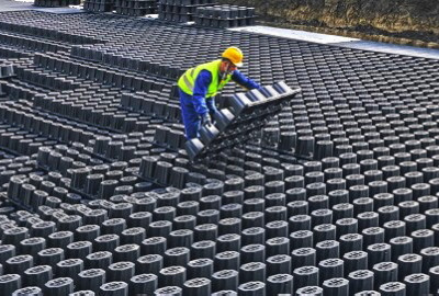 Neben dem effektiven Regenwasser- und Hochwassermanagement lieferte Drainpanel weitere Vorteile, die für diese  riesige und geschäftige Baustelle entscheidend waren