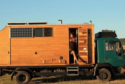 Die Benjis-Bus-Basis, ein mobiles Tiny House auf Rädern, war unsere Idee. 