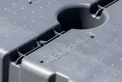 GEOPOD Modulschalung, kosteneffiziente Bauprodukte, Bauindustrie Innovationen,