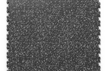 PVC Boden Fliese in Granit-Dekor mit PUR Lack Versiegelung